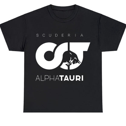 New Scuderia Alpha Tauri Team Logo Men's Unisex T Shirt Size S to 3XL