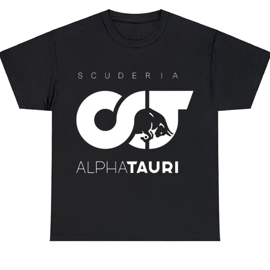 New Scuderia Alpha Tauri Team Logo Men's Unisex T Shirt Size S to 3XL