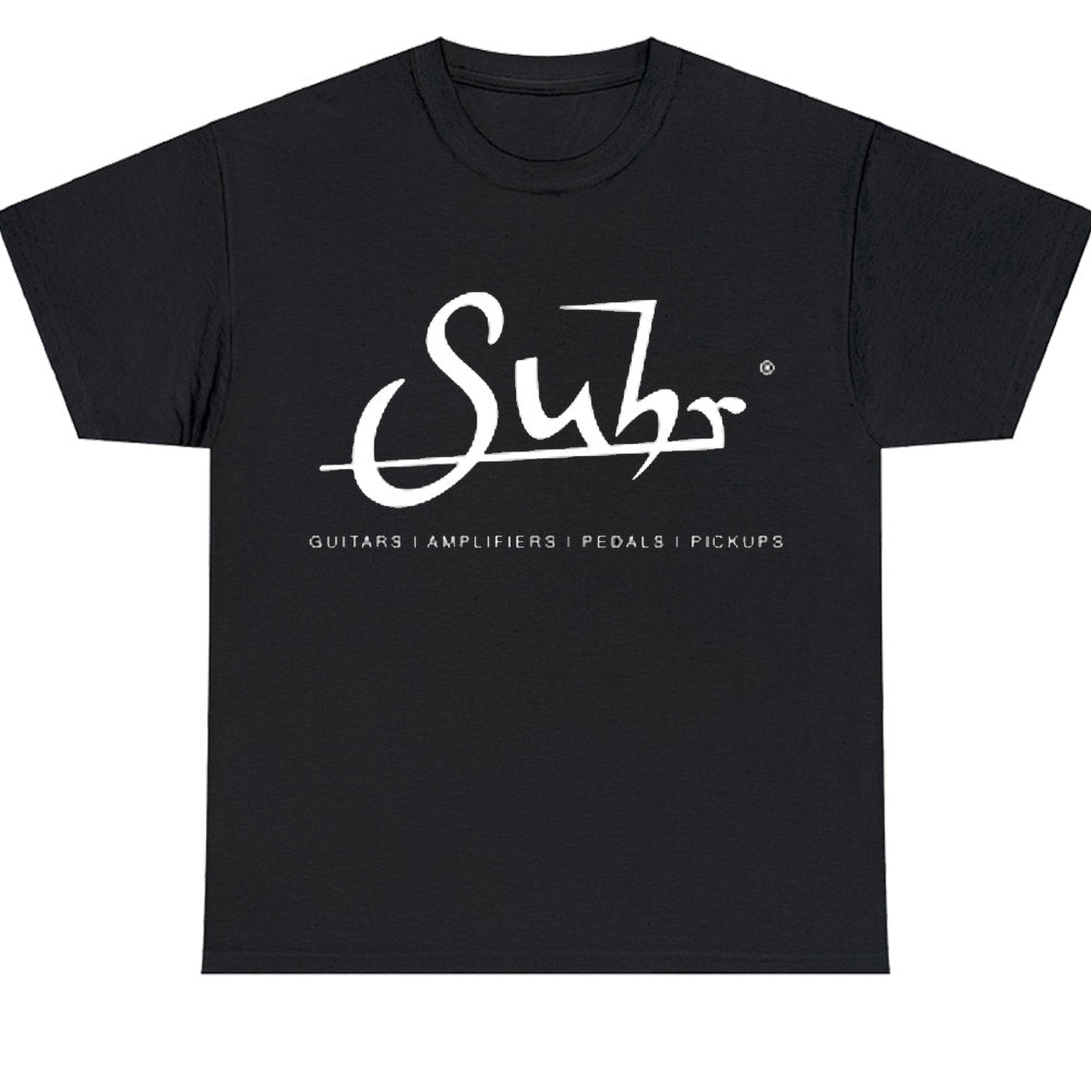 New Suhr Guitars Company Logo Men's Unisex T Shirt Size S to 3XL
