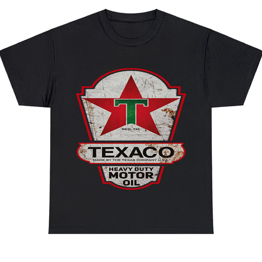 New Texaco Oil Heavy Duty Oil Logo Men's Unisex T Shirt Size S to 3XL