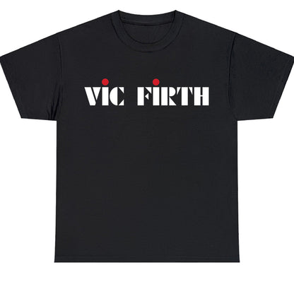 New Vic Firth Company Logo Men's Unisex T Shirt Size S to 3XL