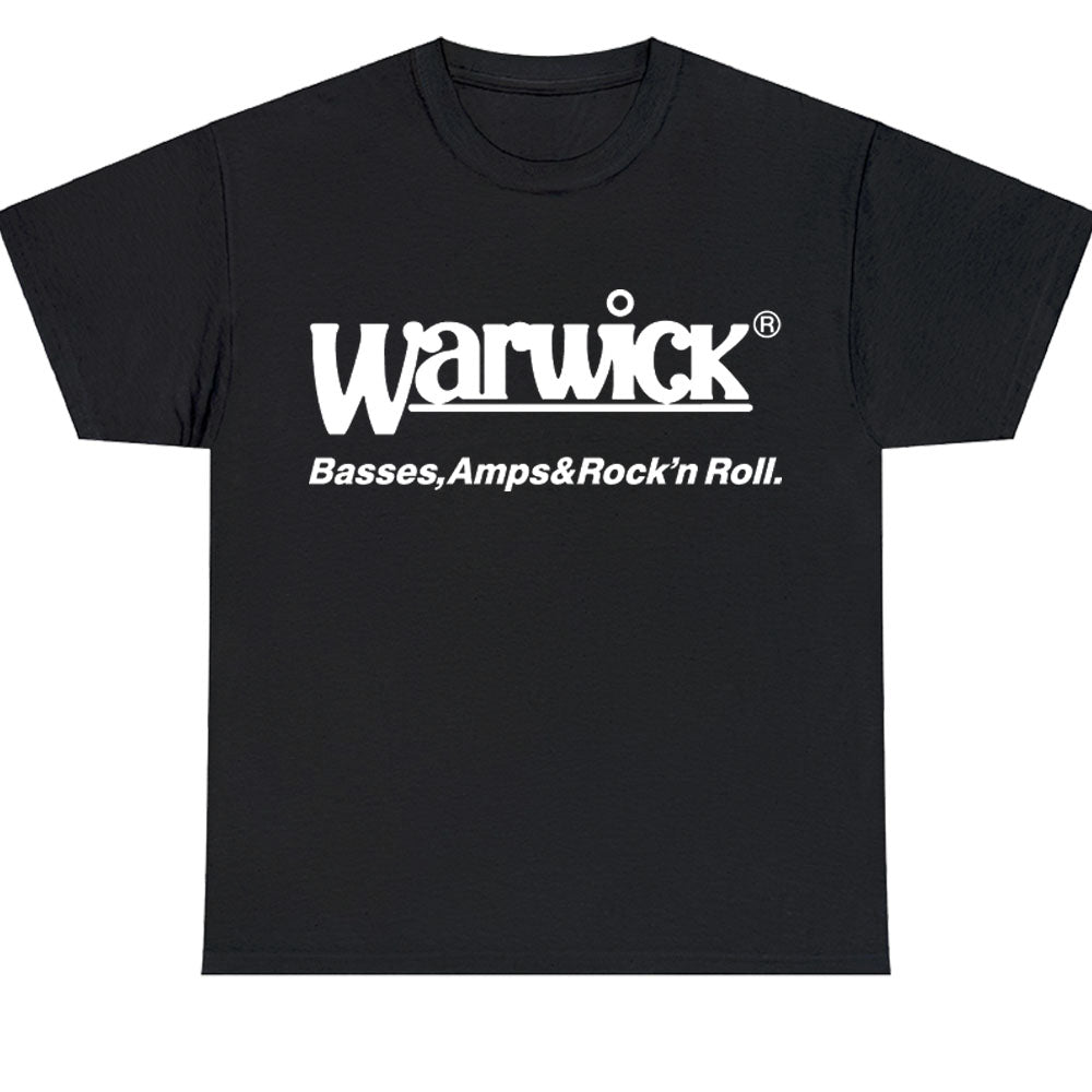 New Warwick Bass Guitars Logo Men's Unisex T Shirt Size S to 3XL