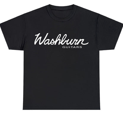 New Washburn Guitar Logo Men's Unisex T Shirt Size S to 3XL