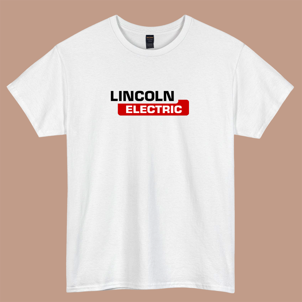 New lincoln electric Logo Short sleeve t shirt size S-3XL -P