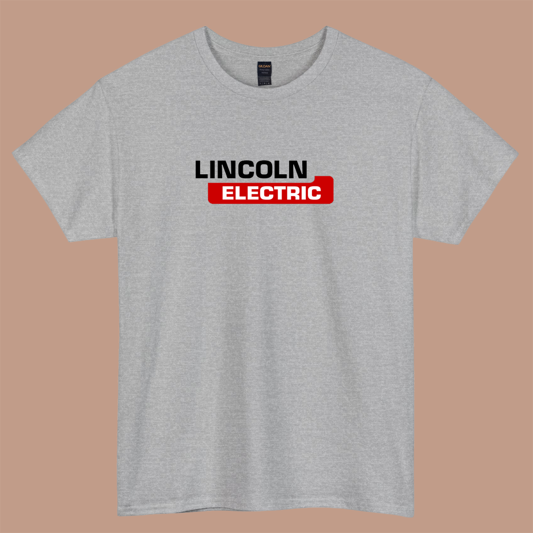 New lincoln electric Logo Short sleeve t shirt size S-3XL -P