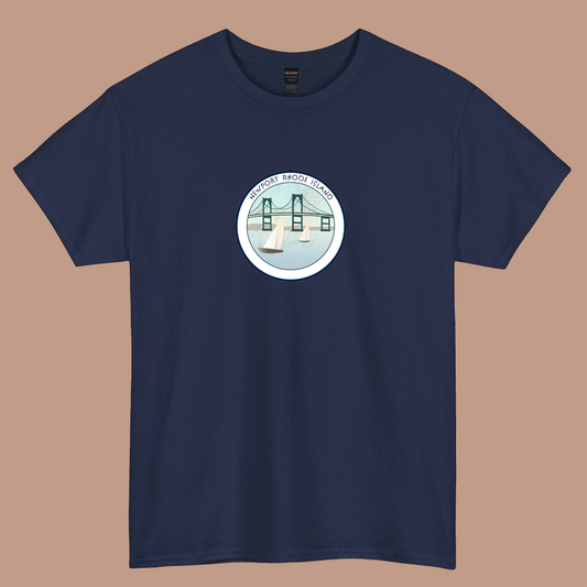 Newport Rhode Island log short sleeve t shirt Size S-3XL -P