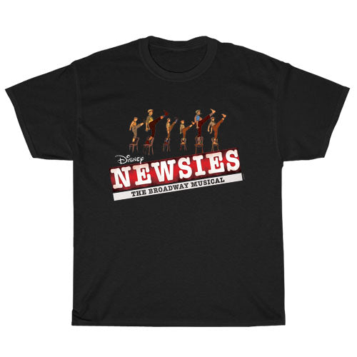 New Shirt Newsies Broadway Unisex T Shirt S - 3XL