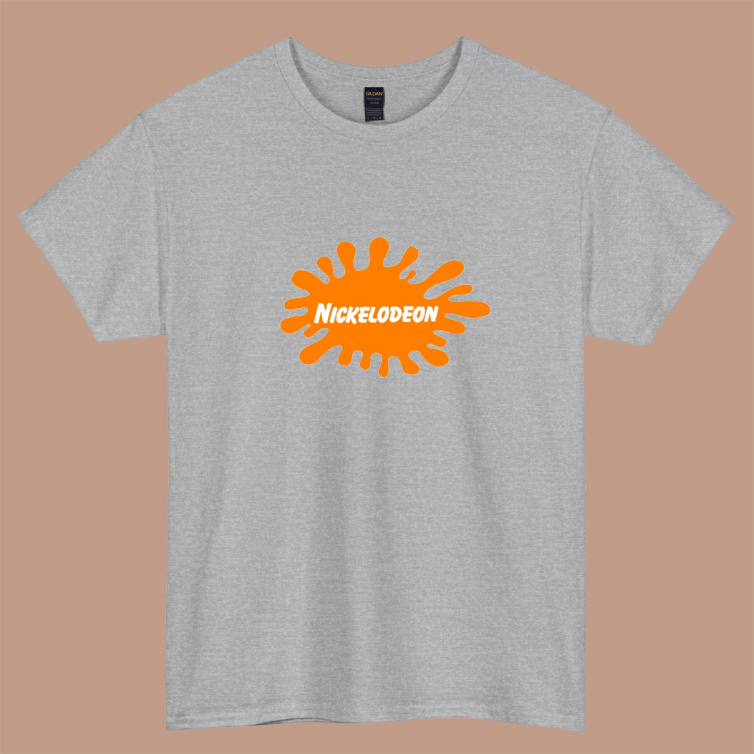 Nickelodeon logo short sleeve t shirt S-3XL- P