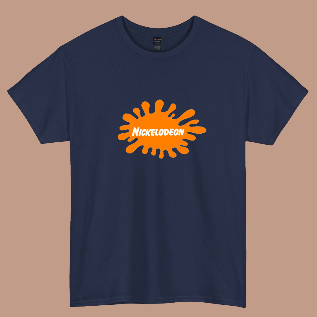 Nickelodeon logo short sleeve t shirt S-3XL- P