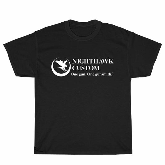 Nighthawk Custom Firearms Logo Unisex Men's T Shirt Size S to 3XL