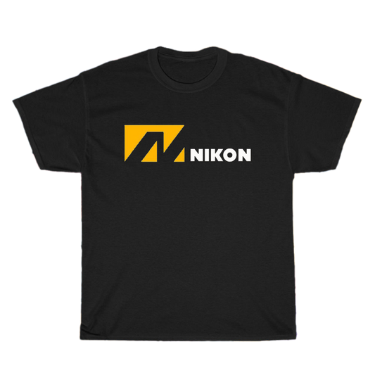 Nikon Camera Logo Men's Unisex T Shirt Size S to 3XL
