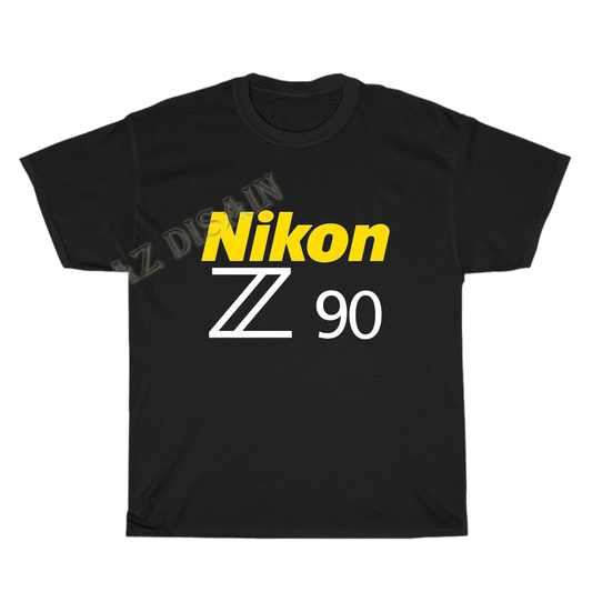 Nikon Z9 Series Digital Logo Men's Unisex T Shirt Size S to 3XL