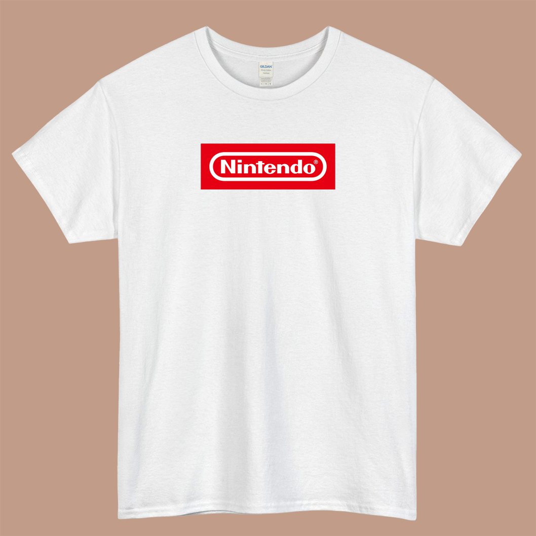 Nintendo Logo Mens Unisex Short Sleeve T-Shirt Size S-3XL