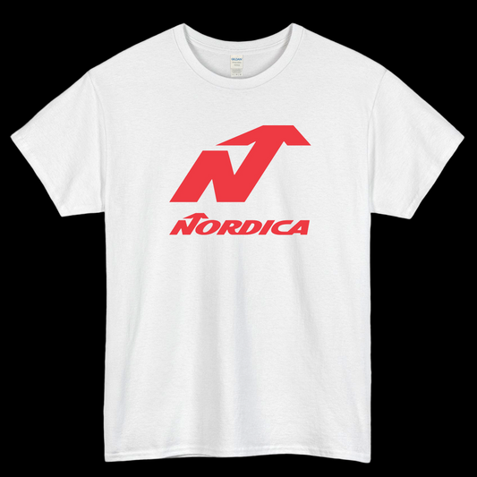 Nordica Logo Mens Unisex Short Sleeve T-Shirt Size S-3XL - P