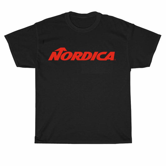 Nordica Ski Boots Logo Unisex Men's T Shirt Size S to 3XL