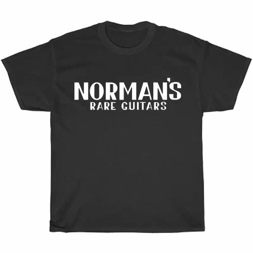 Normans Rare Guitars Logo Men's Unisex T Shirt Size S to 3XL