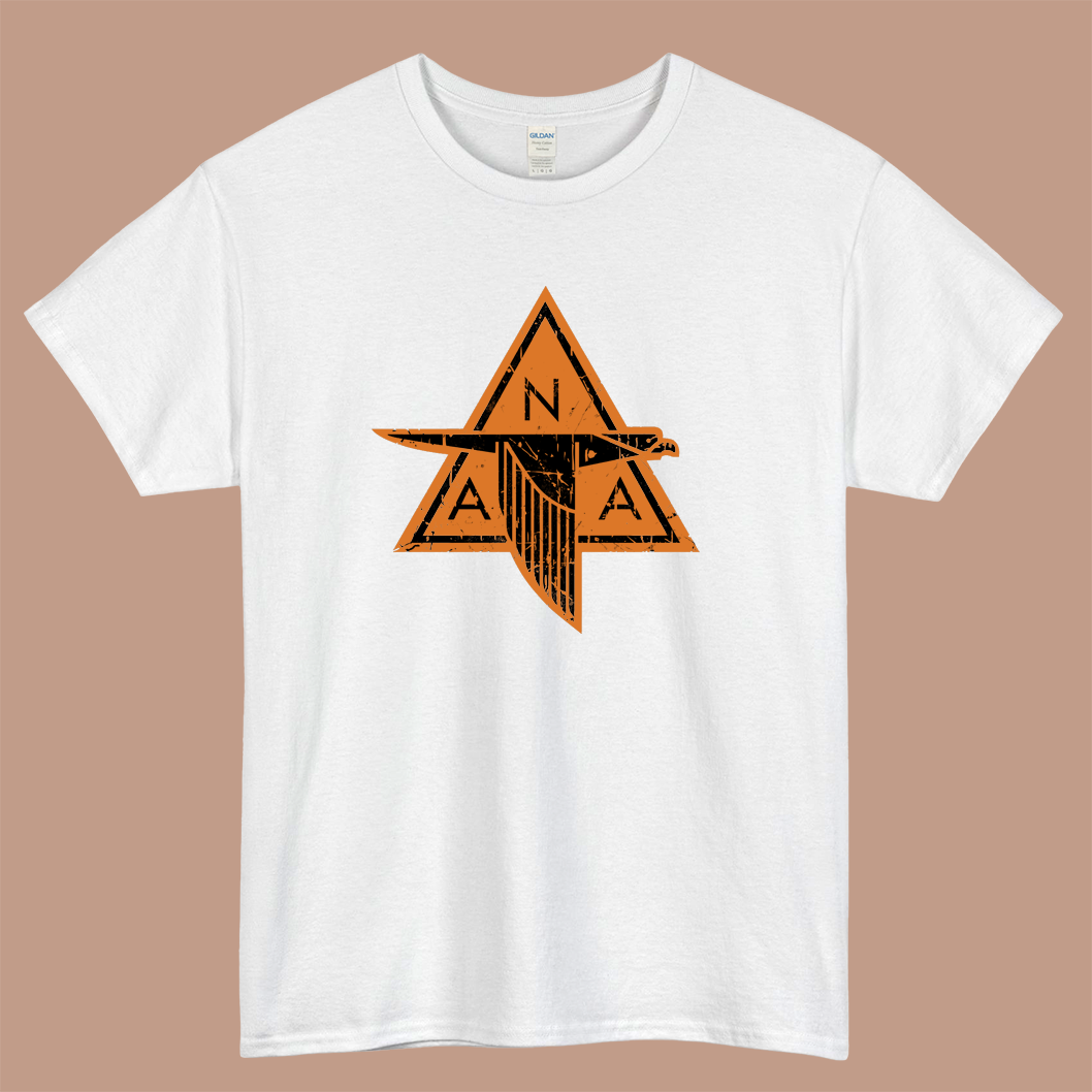 North American Aviation Classic Logo Mens Unisex Short Sleeve T-Shirt Size S-3XL - P