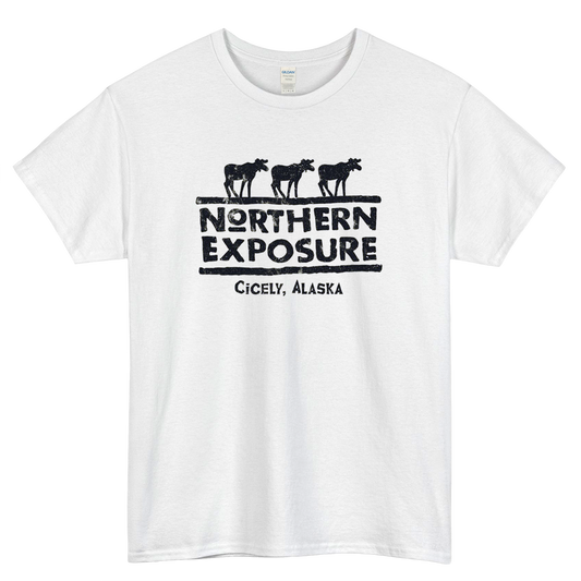 Northern Exposure Logo Mens Unisex Short Sleeve T-Shirt Size S-3XL - P
