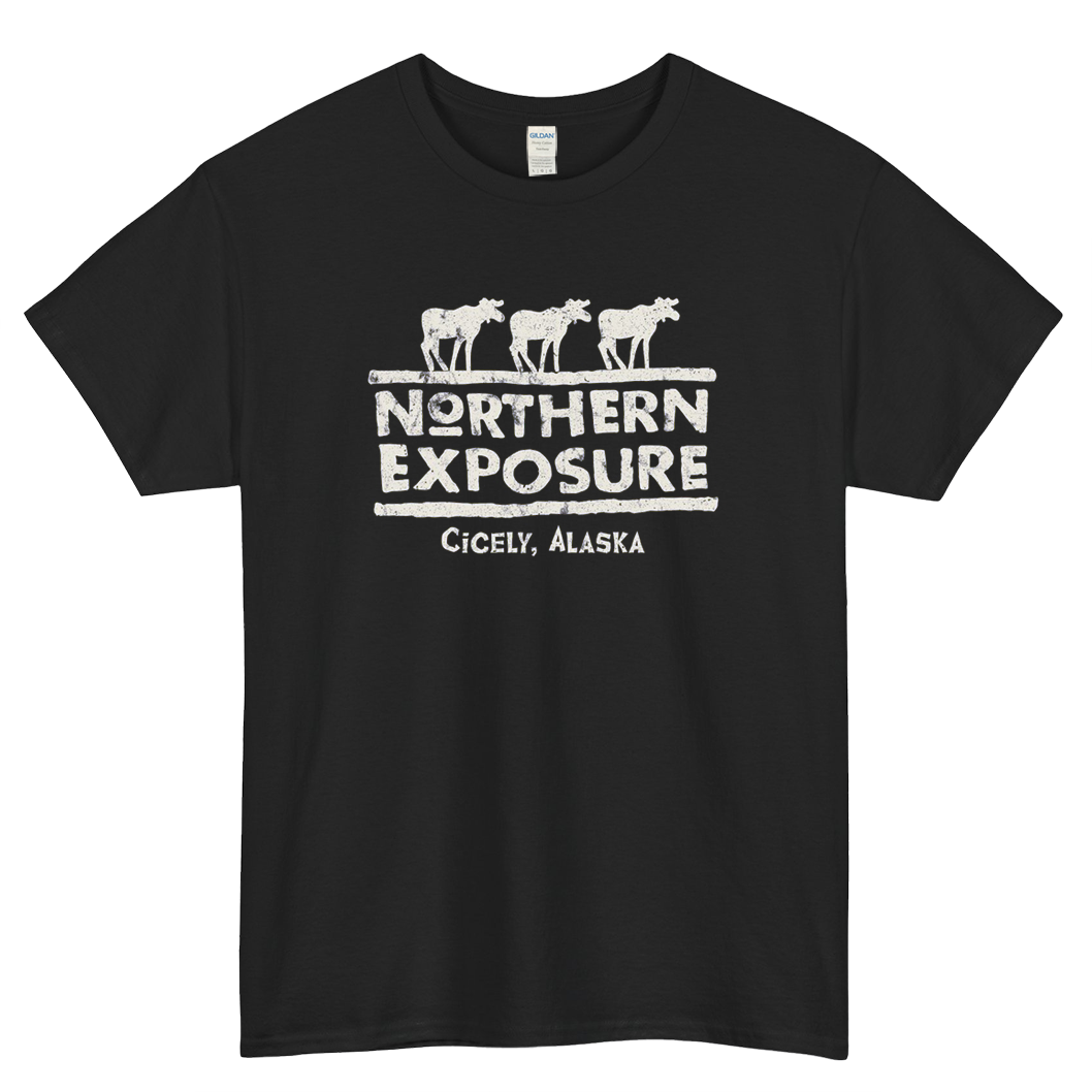 Northern Exposure Logo Mens Unisex Short Sleeve T-Shirt Size S-3XL - P
