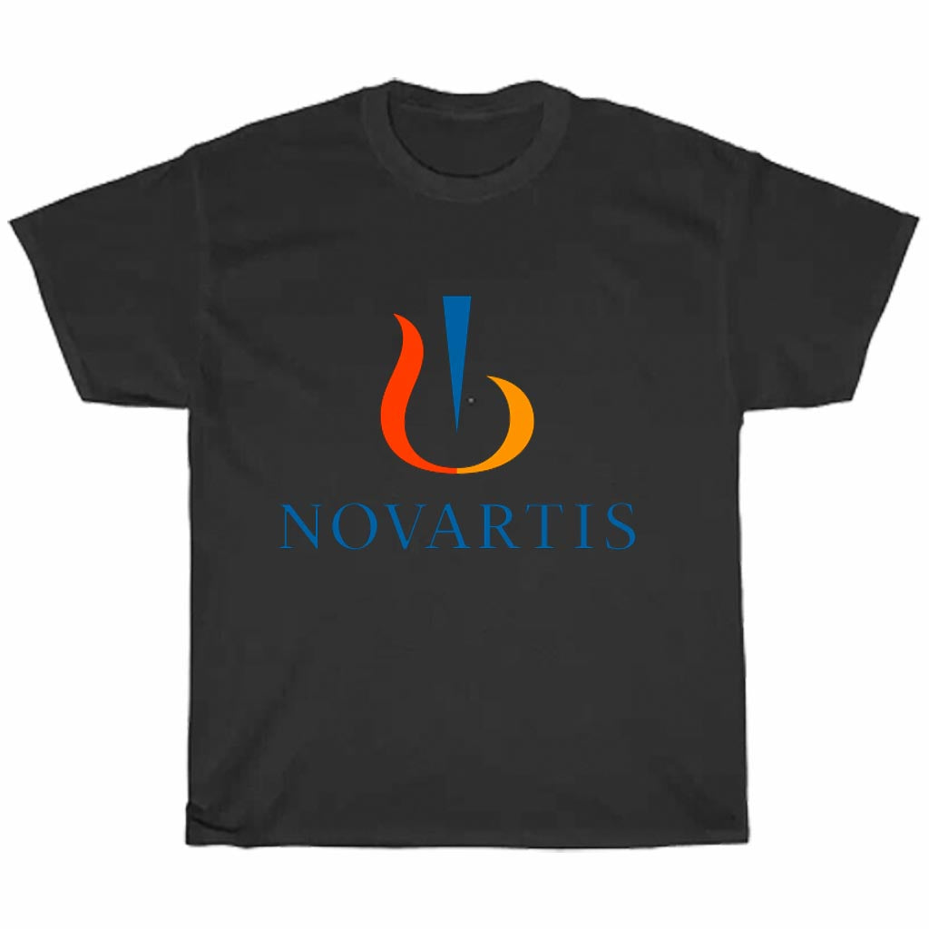 Novartis Logo Men's Unisex T Shirt Size S to 3XL