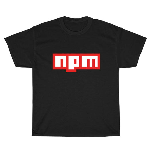 Npm LOGO Men's Unisex T Shirt Size S to 3XL