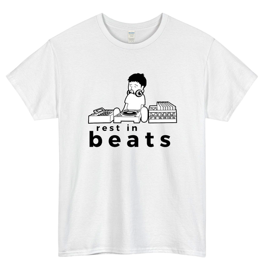 Nujabes rest in beats Logo Mens Unisex Short Sleeve T-Shirt Size S-3XL - P