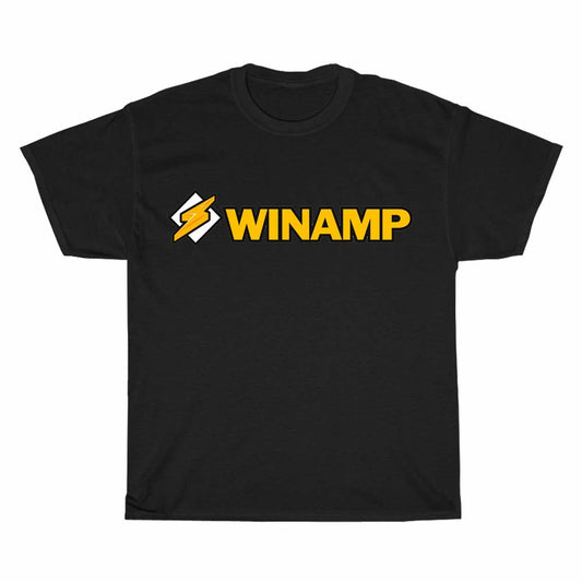 Nullsoft Winamp Music Player Logo Men's Unisex T Shirt Size S to 3XL
