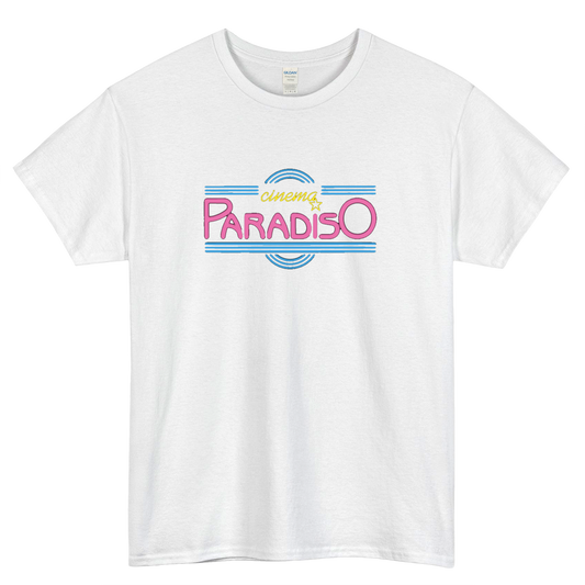 Nuovo Cinema Paradiso logo SHORT SLEEVE T SHIRT -P