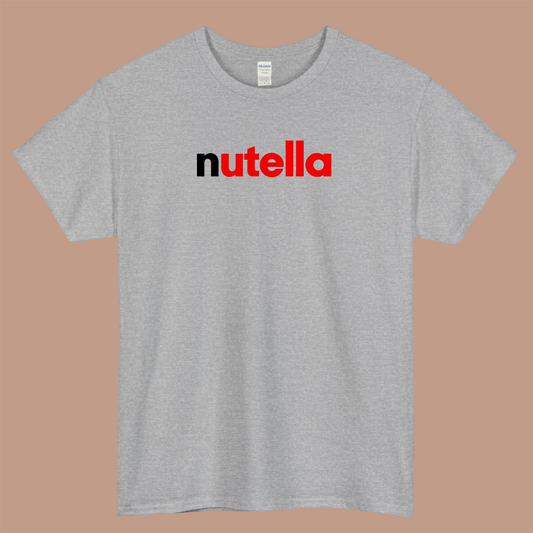 Nutella  logo short sleeve men's t shirt S-3XL