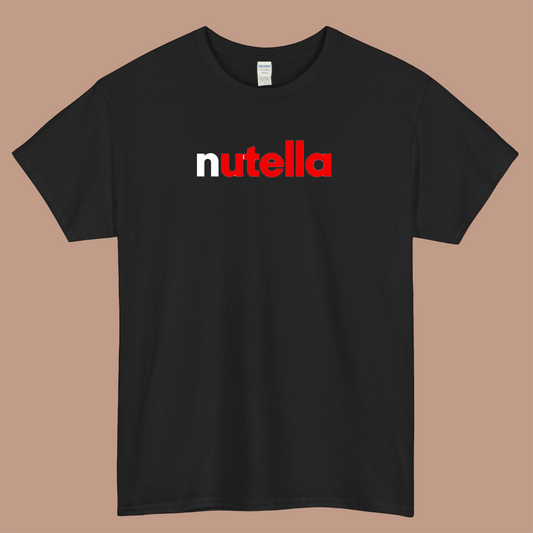 Nutella logo short sleeve men's t shirt S-3XL
