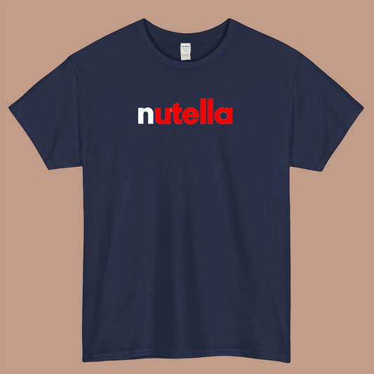 Nutella 5 logo short sleeve men's t shirt S-3XL