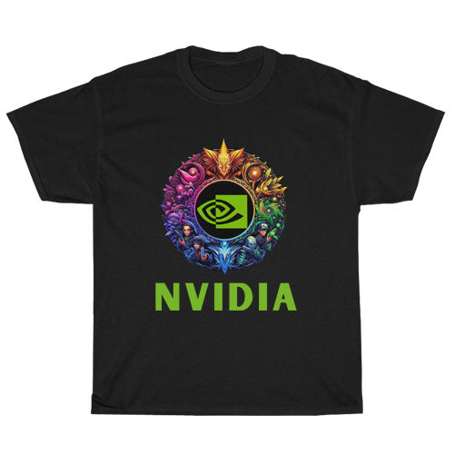 Nvidia Active logo Unisex Men's T Shirt Size S to 3XL