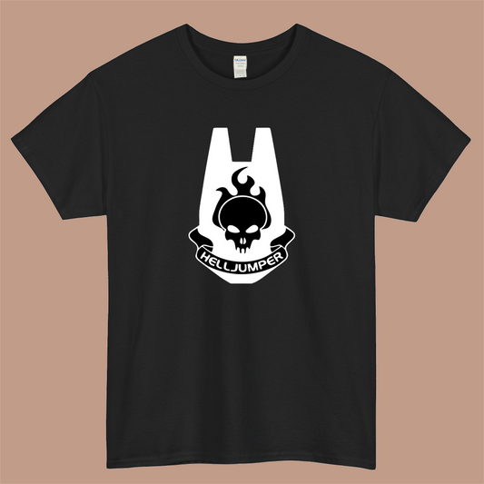 ODST Hell Jumpe Logo Mens Unisex Short Sleeve T-Shirt Size S-3XL - P