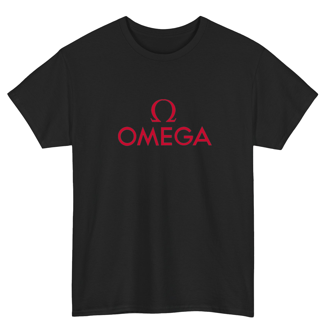 OMEGA SPEEDMASTER WATCH Logo short sleeve t shirt size S-3XL-P