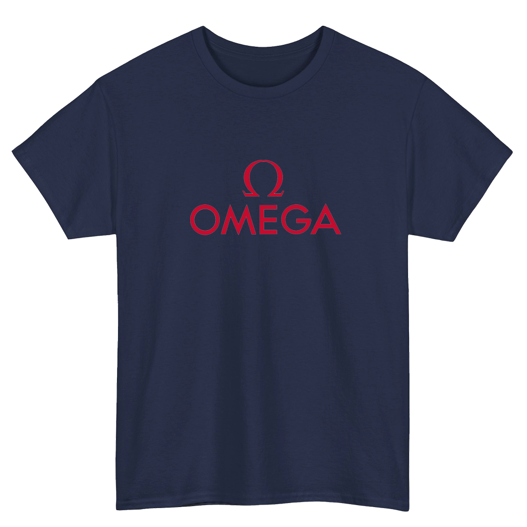 OMEGA SPEEDMASTER WATCH Logo short sleeve t shirt size S-3XL-P