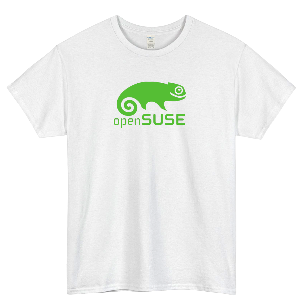 OPEN SUSE LOGO 1 short SLEEVE T SHIRT -P