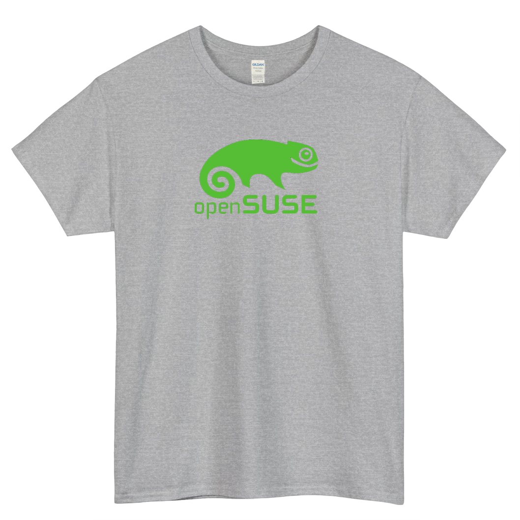 OPEN SUSE LOGO 1 short SLEEVE T SHIRT -P
