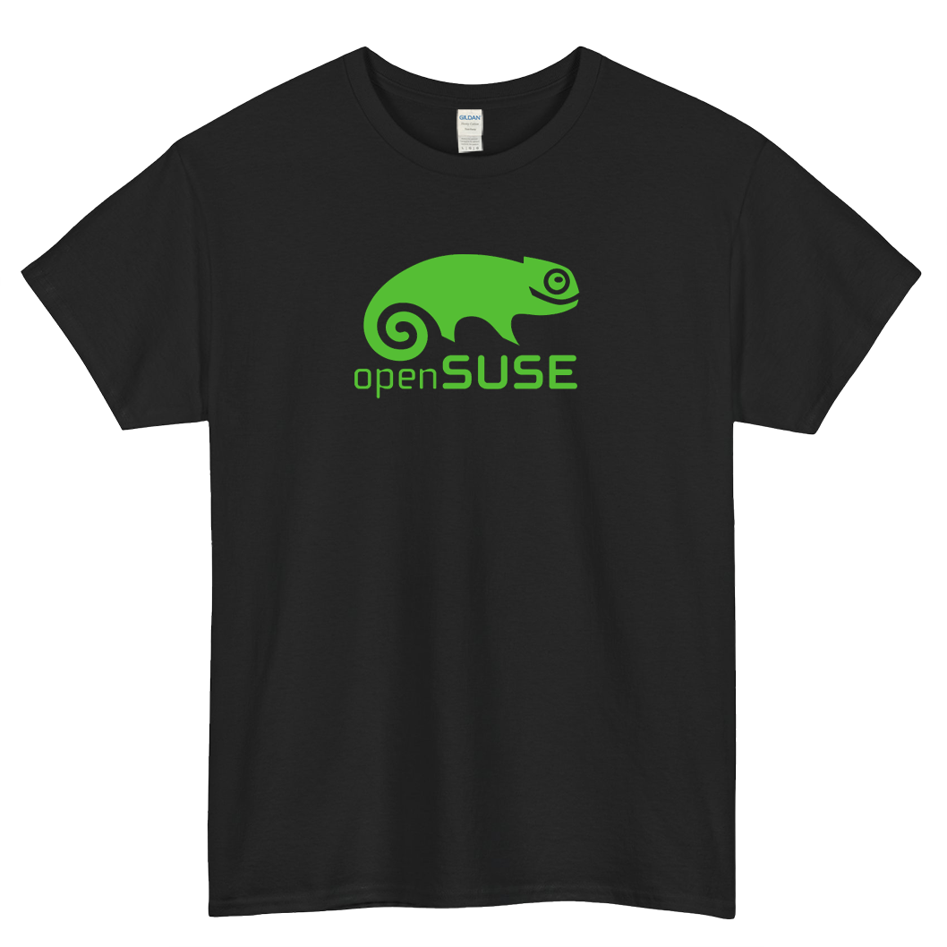 OPEN SUSE LOGO 1 short SLEEVE T SHIRT -P