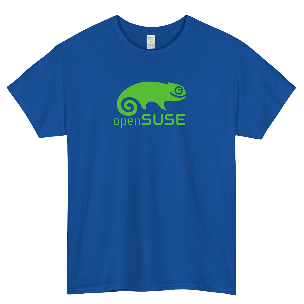OPEN SUSE LOGO 1 short SLEEVE T SHIRT -P