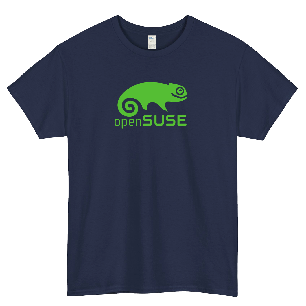 OPEN SUSE LOGO 1 short SLEEVE T SHIRT -P