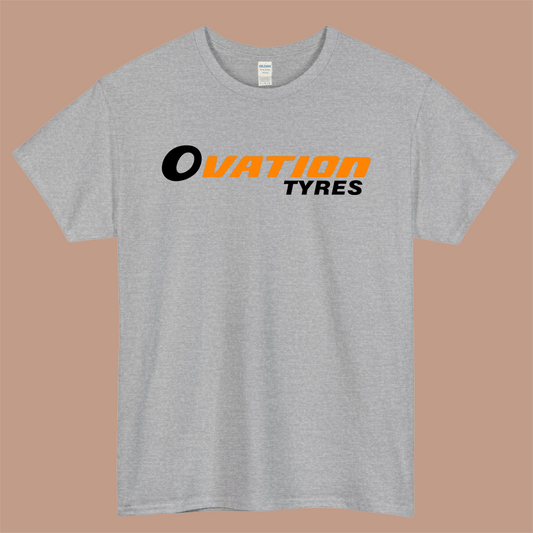 Opals Tyres Logo Mens Unisex Short Sleeve Gray T-Shirt Size S-3XL
