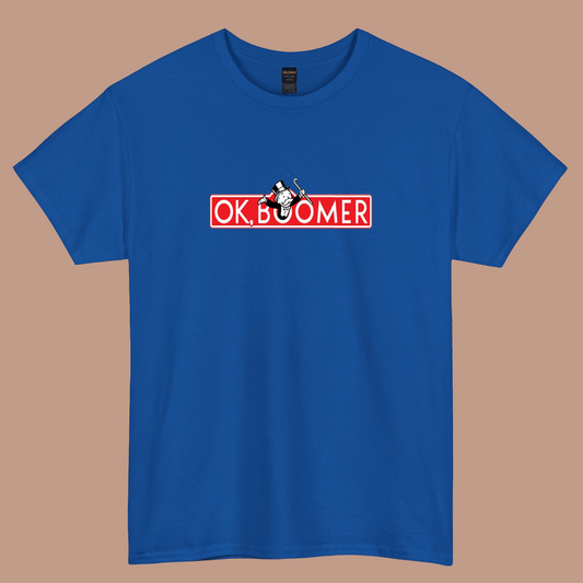 Ok Boomer Board Game logo short sleeve t shirt S-3XL-P