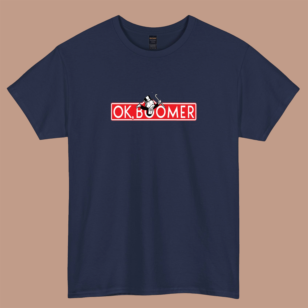 Ok Boomer Board Game logo short sleeve t shirt S-3XL-P