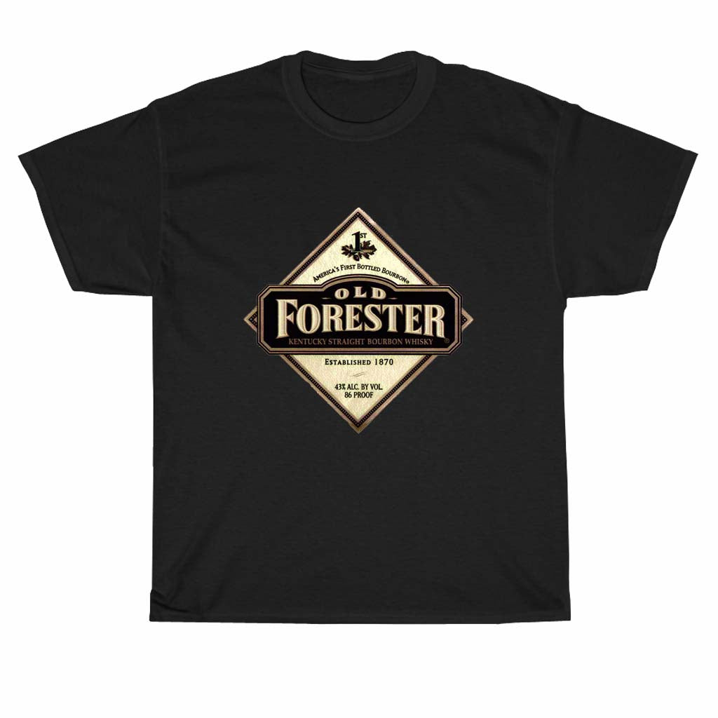 Old Forester straight bourbon Distressed Logo Unisex Men's T Shirt Size S to 3XL
