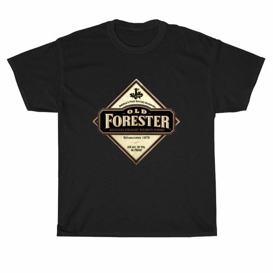 Old Forester straight bourbon Distressed Logo Unisex Men's T Shirt Size S to 3XL
