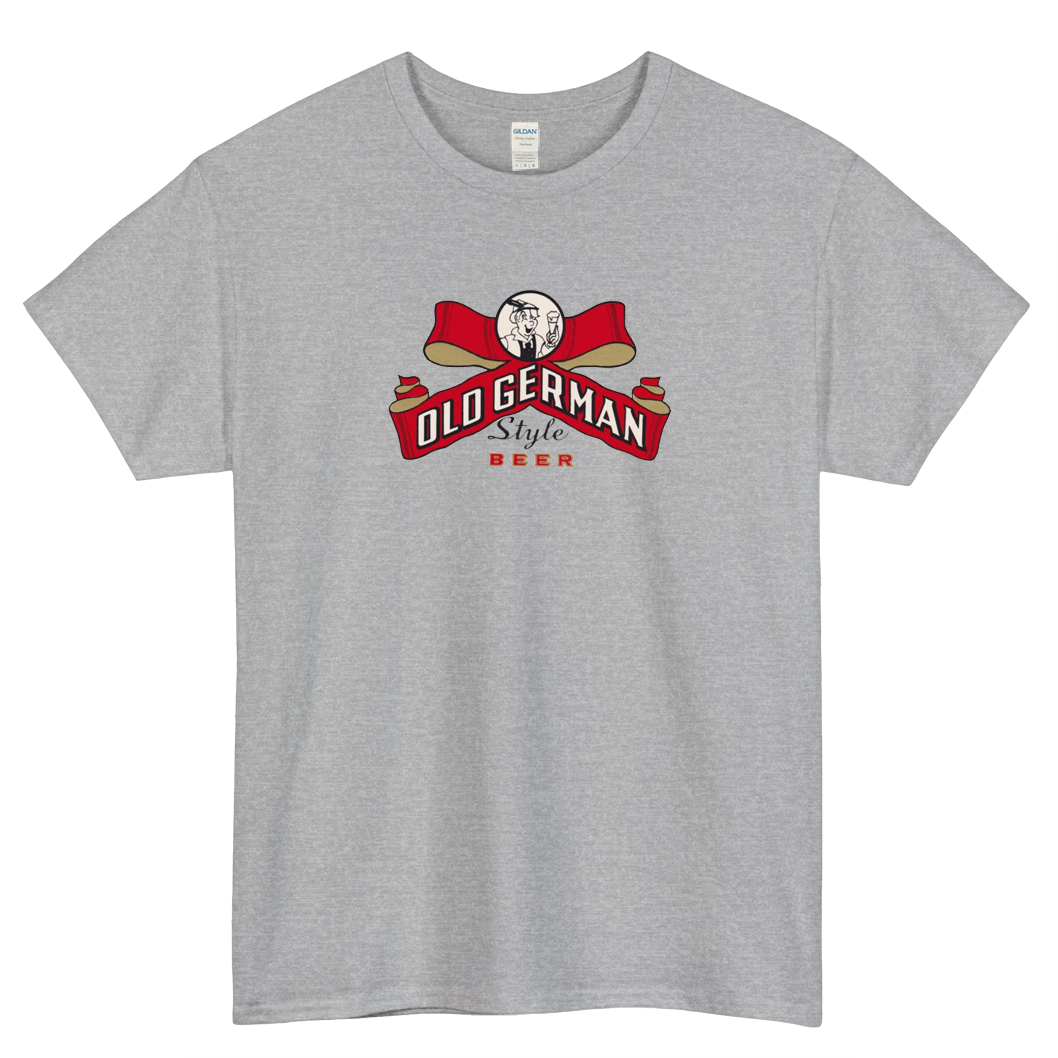 Old German Beer Logo Mens Unisex Short Sleeve T-Shirt Size S-3XL - P