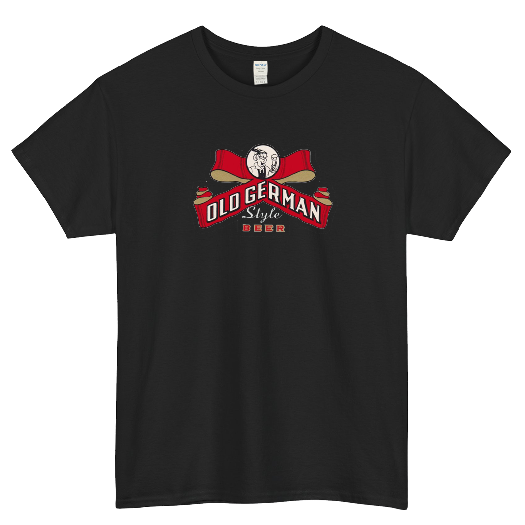 Old German Beer Logo Mens Unisex Short Sleeve T-Shirt Size S-3XL - P