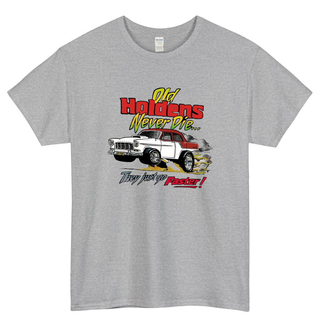 OOld Oldens Never Die Logo short sleeve t shirt size S-3XL-P