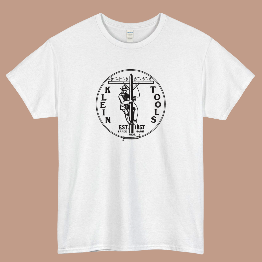 Old School Klein Tools - Est. 1857 Logo Mens Unisex Short Sleeve T-Shirt Size S-3XL - P