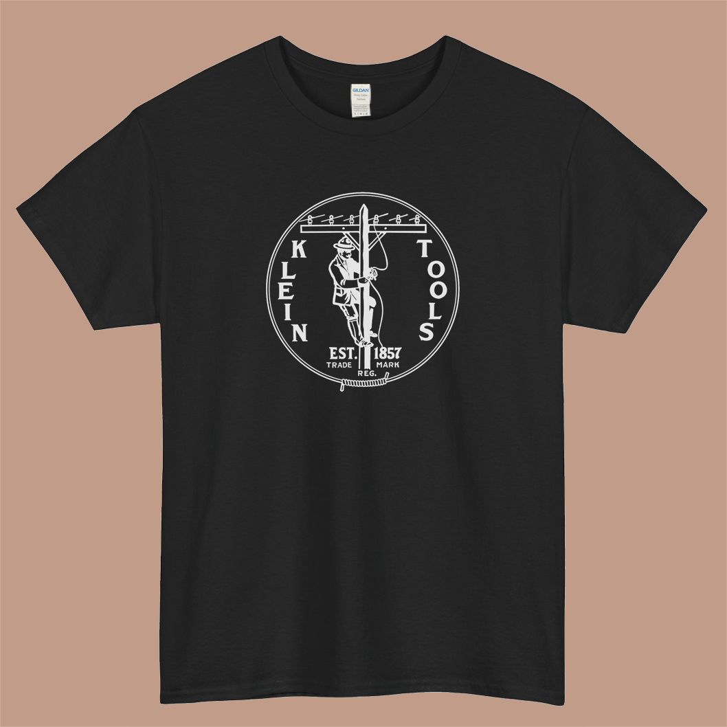 Old School Klein Tools - Est. 1857 Logo Mens Unisex Short Sleeve T-Shirt Size S-3XL - P